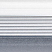 Стык Т-образный гибкий 13 мм анодированный серебро матовый