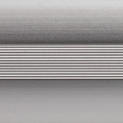 Стык (порожек) алюминиевый универсальный, 28 мм алюминий