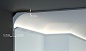 Карниз угловой для LED подсветки Tesori KD201 лепнина из полистирола